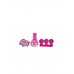 Набор детской косметики для ногтей Martinelia Crush Nail Set Pink