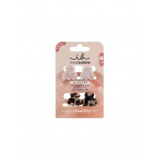 Набор из четырех мини заколок-крабиков для волос Invisibobble Petit Four Clipstar