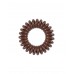 Набор из трех резинок-браслетов для волос в картонной упаковке Invisibobble Original Hair Spiral Pretzel Brown
