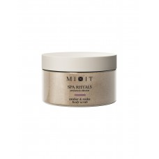 Сахарно-солевой скраб для тела с ароматом амбры и бобов тонка Mixit Spa Rituals Amber & Tonka Body Scrub