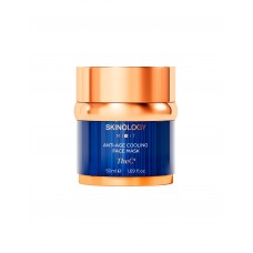 Антивозрастная маска для лица с пептидами и ментолом Mixit Skinology Anti-Age Cooling Face Mask