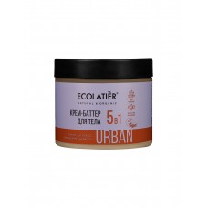 Крем-баттер для тела с комплексом масел и витаминами Ecolatier Urban Крем-баттер для тела 5-в-1