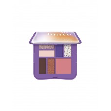 Палетка для макияжа лица Pupa Life In Color Slim Palette S: Be Brave (Purple)