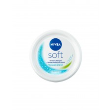 Крем для тела | 100 мл Nivea Soft крем увлажняющий с витаминами