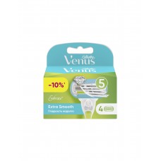 Набор из четырех сменных кассет к бритве Gillette Venus 5 Extra Smooth Embrace