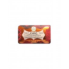 Твердое мыло с ароматом орхидеи, красного чая и тиаре Nesti Dante Chic Animalier Red Python Bar Soap