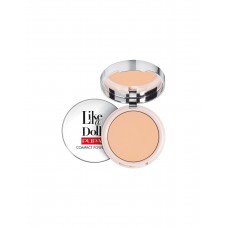 Легкая компактная пудра для лица | 004 Warm Beige Pupa Like a Doll Compact Powder