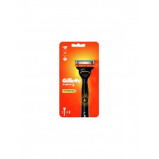 Станок для бритья со сменной кассетой Gillette Fusion Power Red
