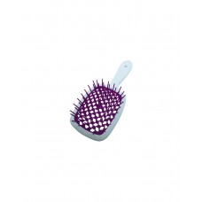 Пластиковая щетка для волос Janeke Superbrush The Original Italian Patent White/Violet