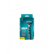 Станок для бритья со сменными кассетами Gillette Mach3 Base 5