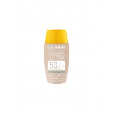 Cолнцезащитный тонирующий матирующий флюид светлого оттенка Bioderma Photoderm Nude Touch Sun Active Defense SPF 50+